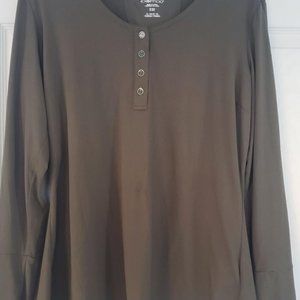 EX  FFICIO Women's Long -sleeve 4- N=Button Shirt